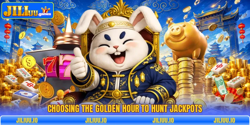 Choosing the golden hour to hunt jackpots Choosing the golden hour to hunt jackpots