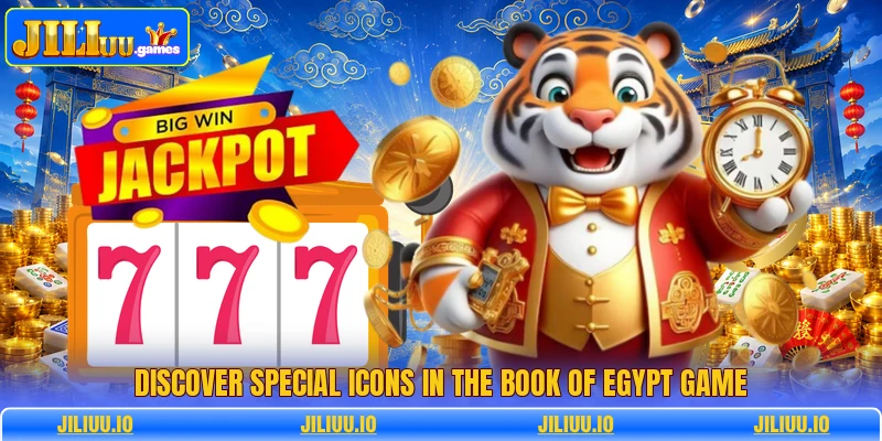Discover special icons in the book of egypt game Discover special icons in the book of egypt game