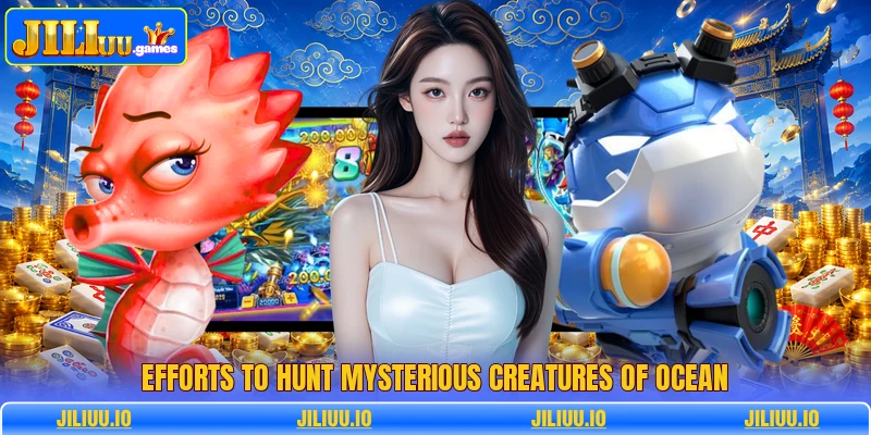 Efforts to hunt mysterious creatures of ocean