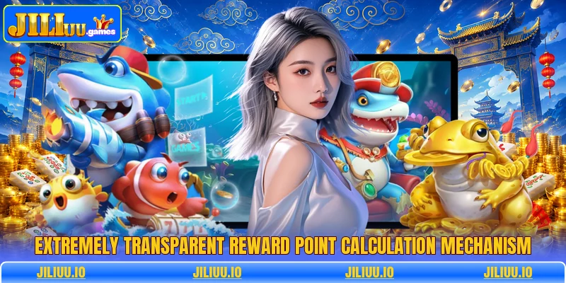 Extremely transparent reward point calculation mechanism