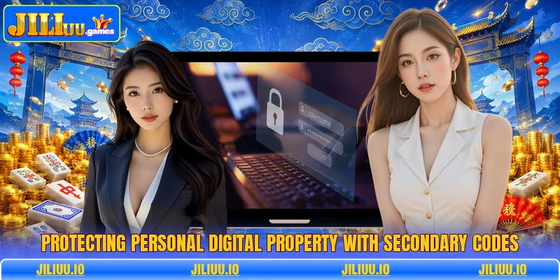 Protecting personal digital property with secondary codes Protecting personal digital property with secondary codes