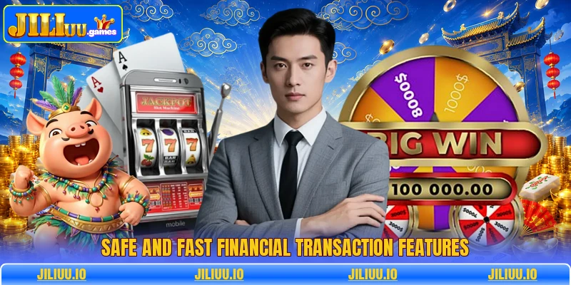Safe and fast financial transaction features